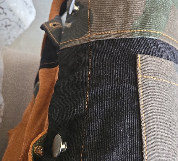 SHEIN Camouflage and Brown Utility Jacket - Picture 11 of 13